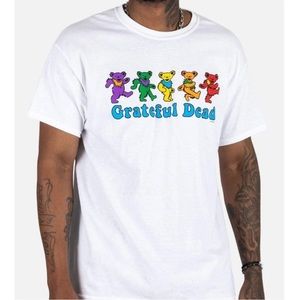 Liquid Blue Grateful Dead Dancing Bears T-Shirt